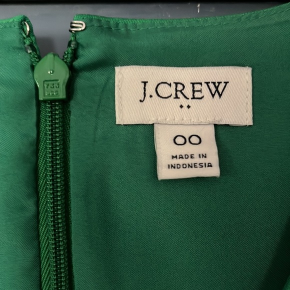 Green office suit dress J.Crew 00 - Picture 2 of 2